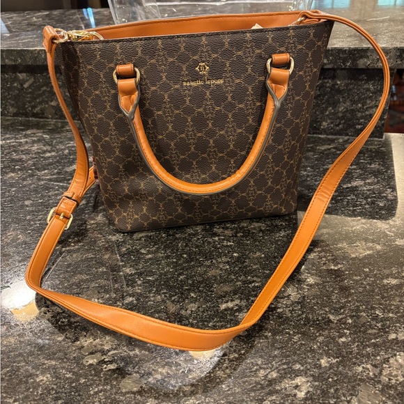 Nanette Lepore Handbag with Optional Crossbody Strap - Picture 10 of 12